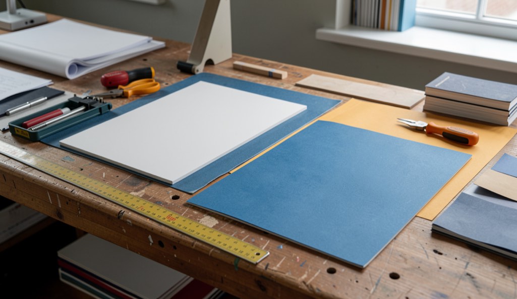 Why Brand Colour Shifts on Paper: A calm explanation for the meeting between a brand system and a physical surface.