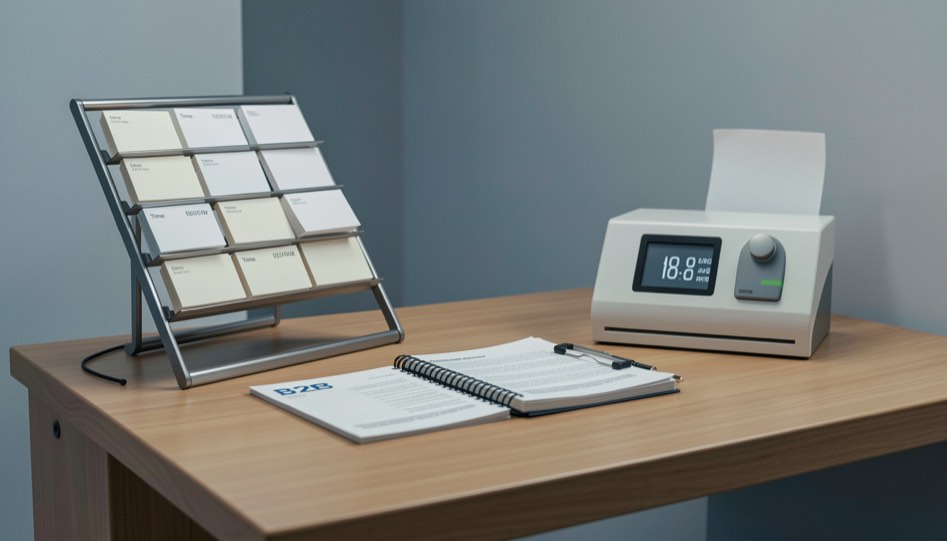 Workplace Systems: a professional printroom scene